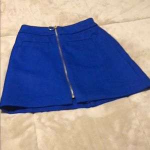 Mini skirt blue